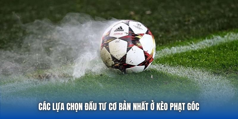 Các lựa chọn đầu tư cơ bản nhất ở kèo phạt góc 